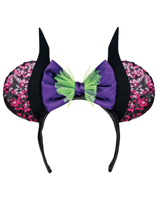 Minnie™ Maleficent Haarreif für Kinder