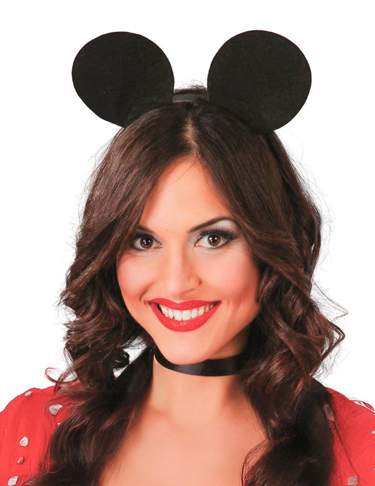 Serre-tête oreilles de souris pour adulte noir