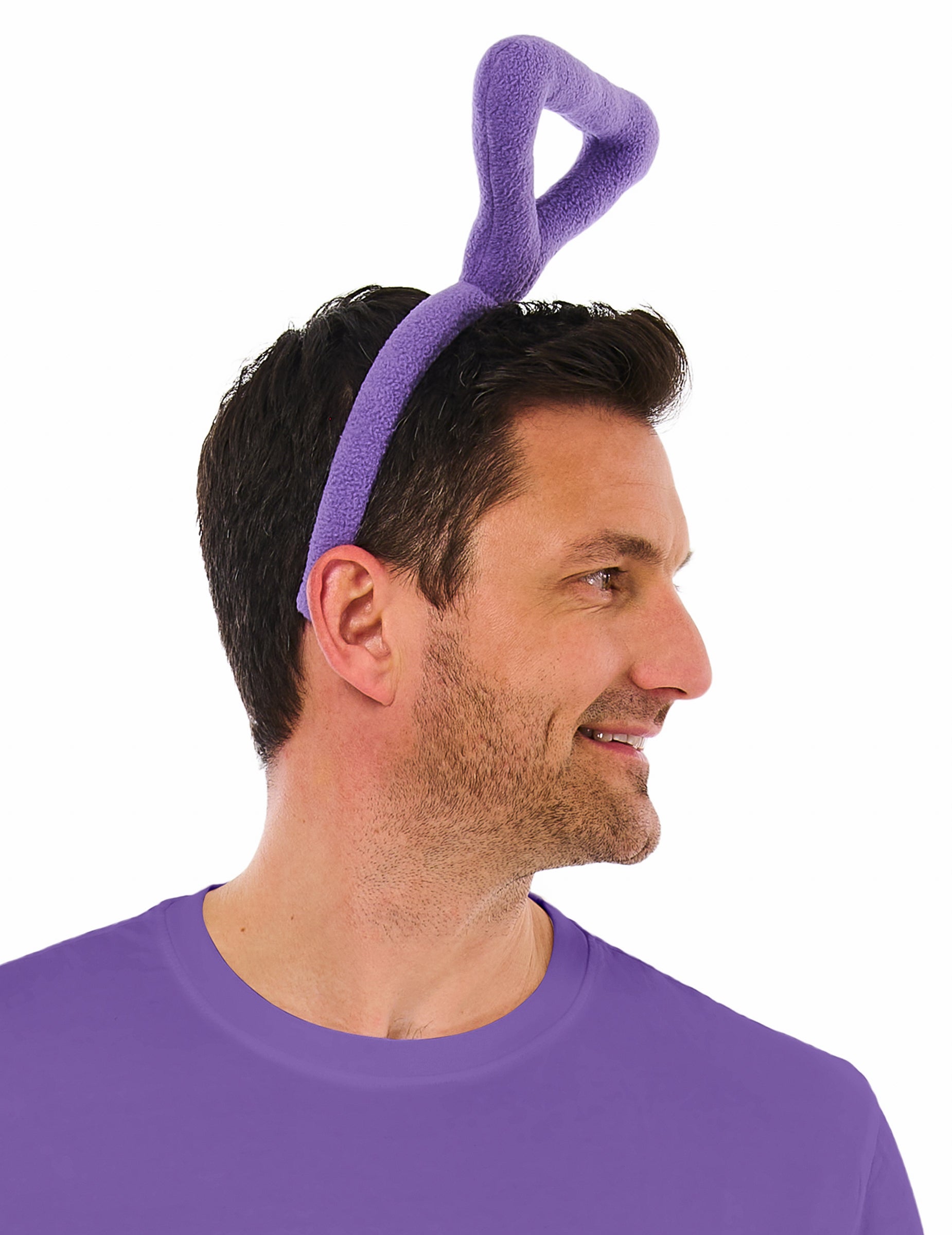 Vue de profil du serre-tête Tinky Winky Teletubbies™
