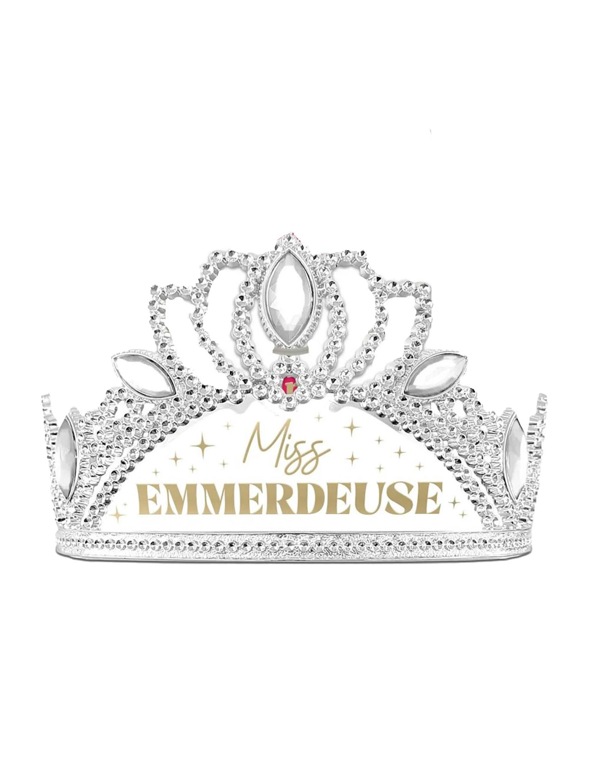 Detail des Diadems des Sets accessoires Miss Nervensäge Schal und Diadem