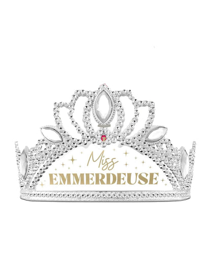 Detail des Diadems des Sets accessoires Miss Nervensäge Schal und Diadem