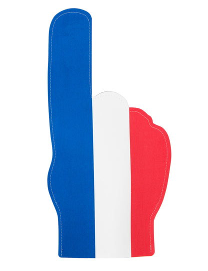 Main géante du set du supporter France