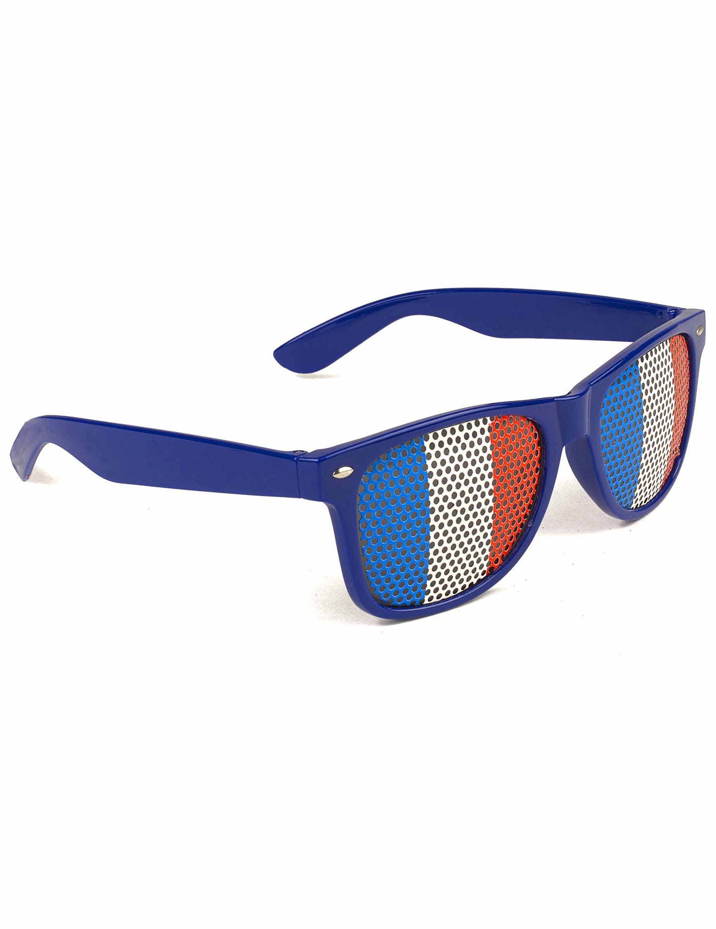 Lunettes avec drapeau tricolore du set du supporter France