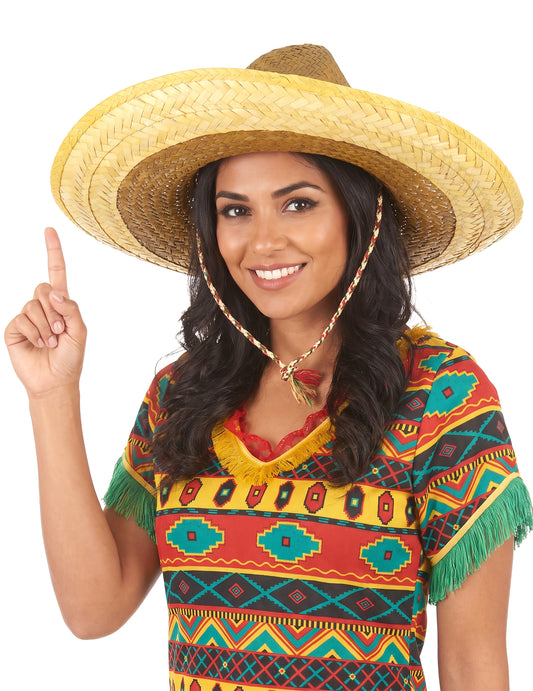 Gelber Sombrero für Erwachsene