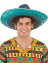 Sombrero mexicain vert adulte