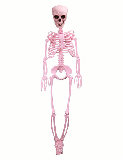 Bewegliches Gelenk-Skelett Summerween in Pink - 1m