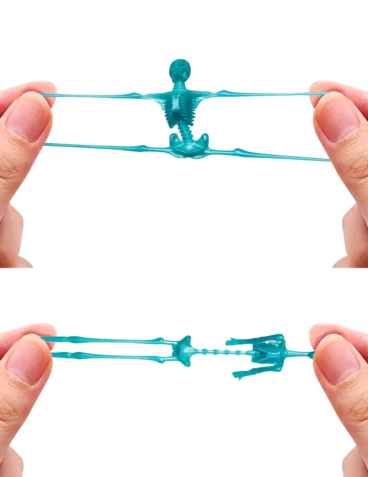 Elastik-Skelett Figur 10 cm