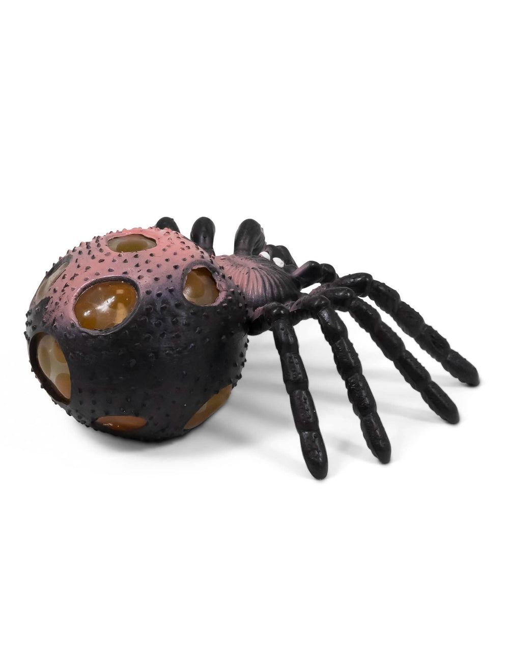 Seitenansicht des weichen Murmel-Spinnenballs