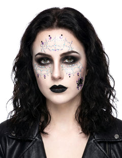 Make-up Kürbis und Spinne für Halloween