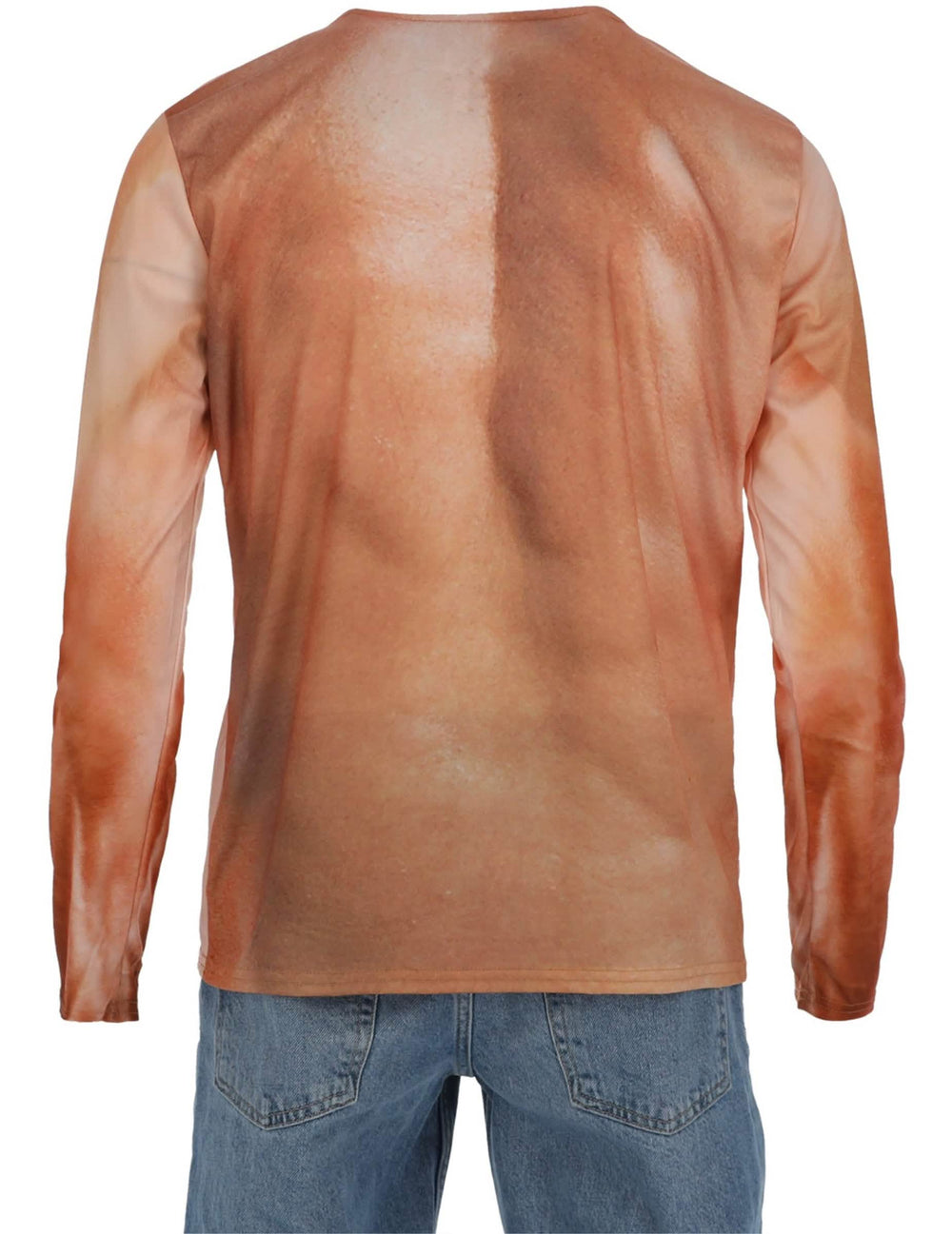 Rückansicht des Muskel-T-Shirts für Erwachsene