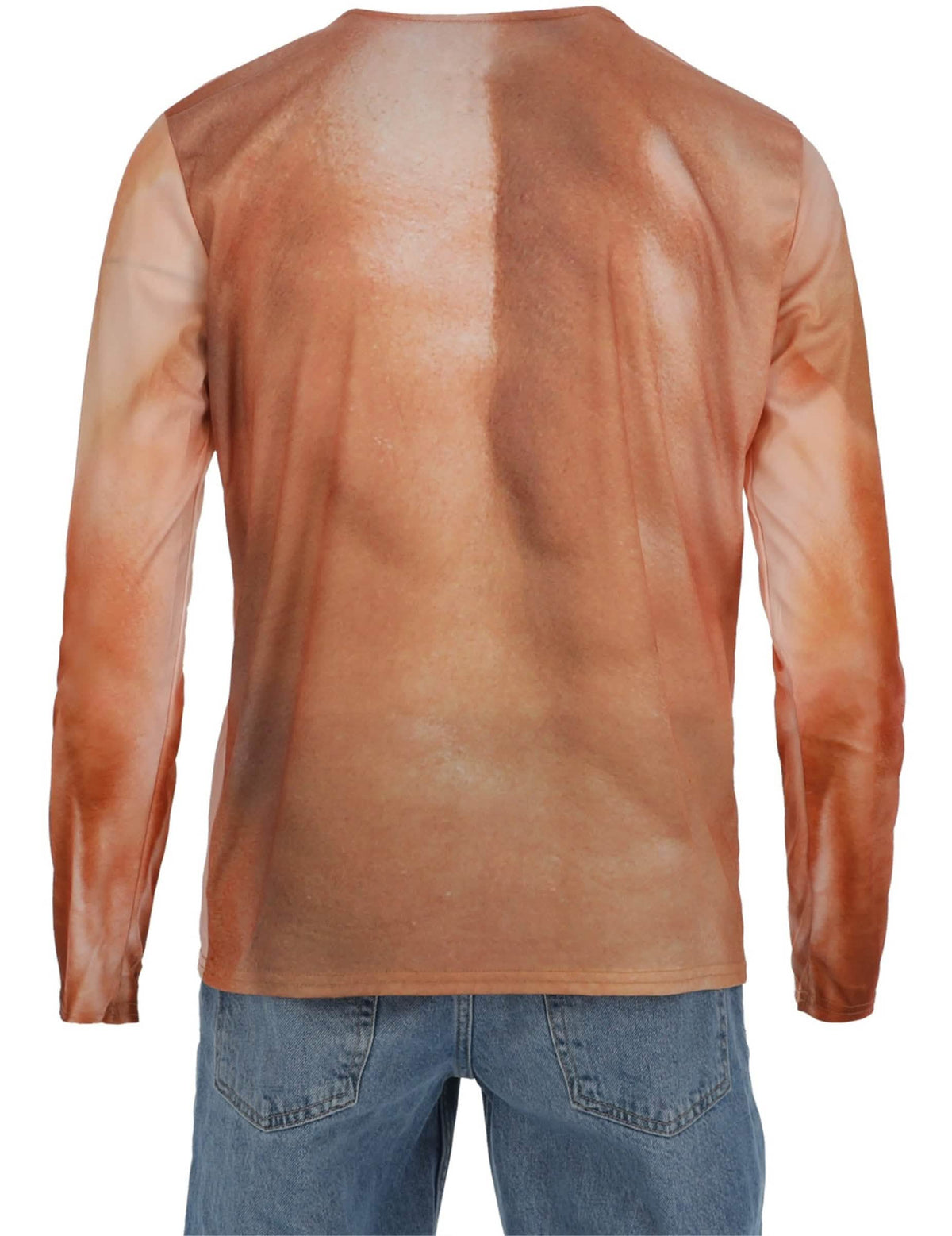 Rückansicht des Muskel-T-Shirts für Erwachsene