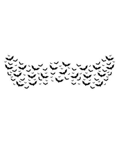 TemporÃ¤re Gesichtstattoos Fledermaus-Sommersprossen