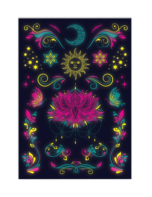 Ornamentale UV-Tattoos
