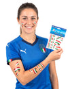 Temporäre Tattoos unterstützen Italien