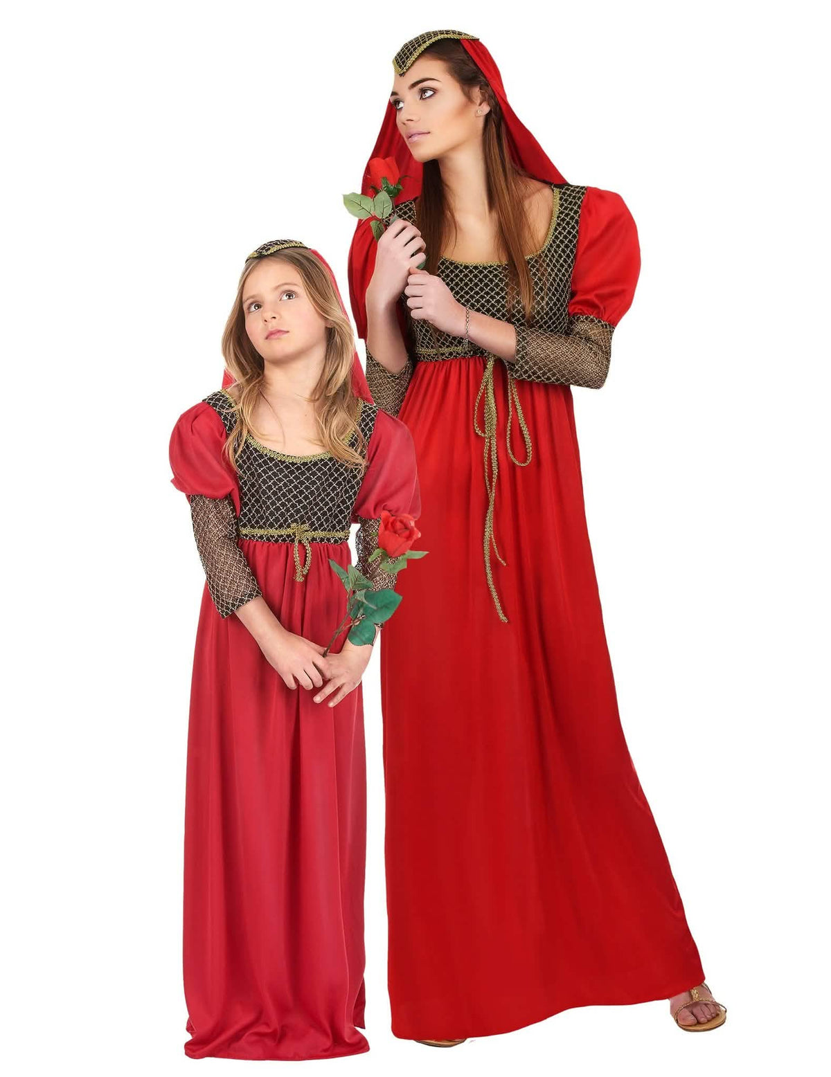 Mittelalter Prinzessin - Paarkostüm Damen & Mädchen