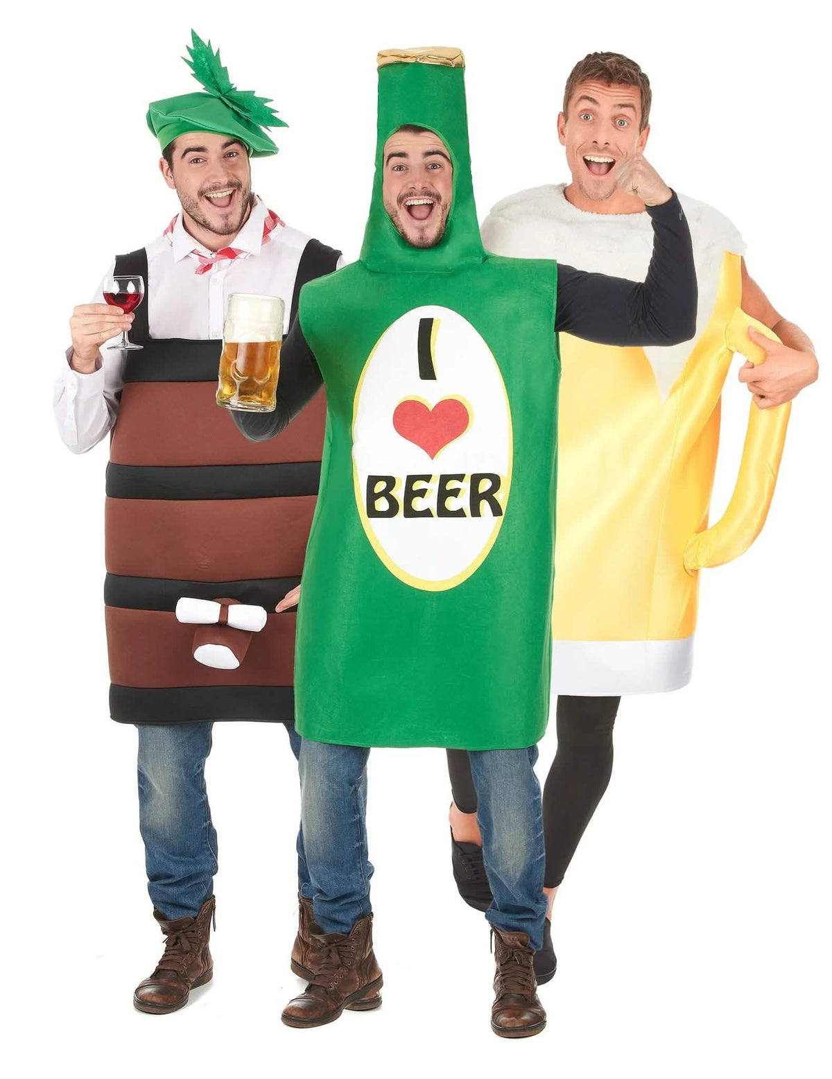 Bier und Wein Gruppenkostüm