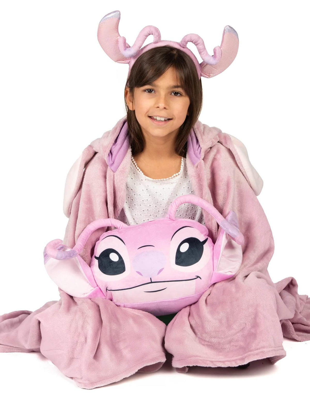 Angel™ Fleece-Decken und Kissen-Set