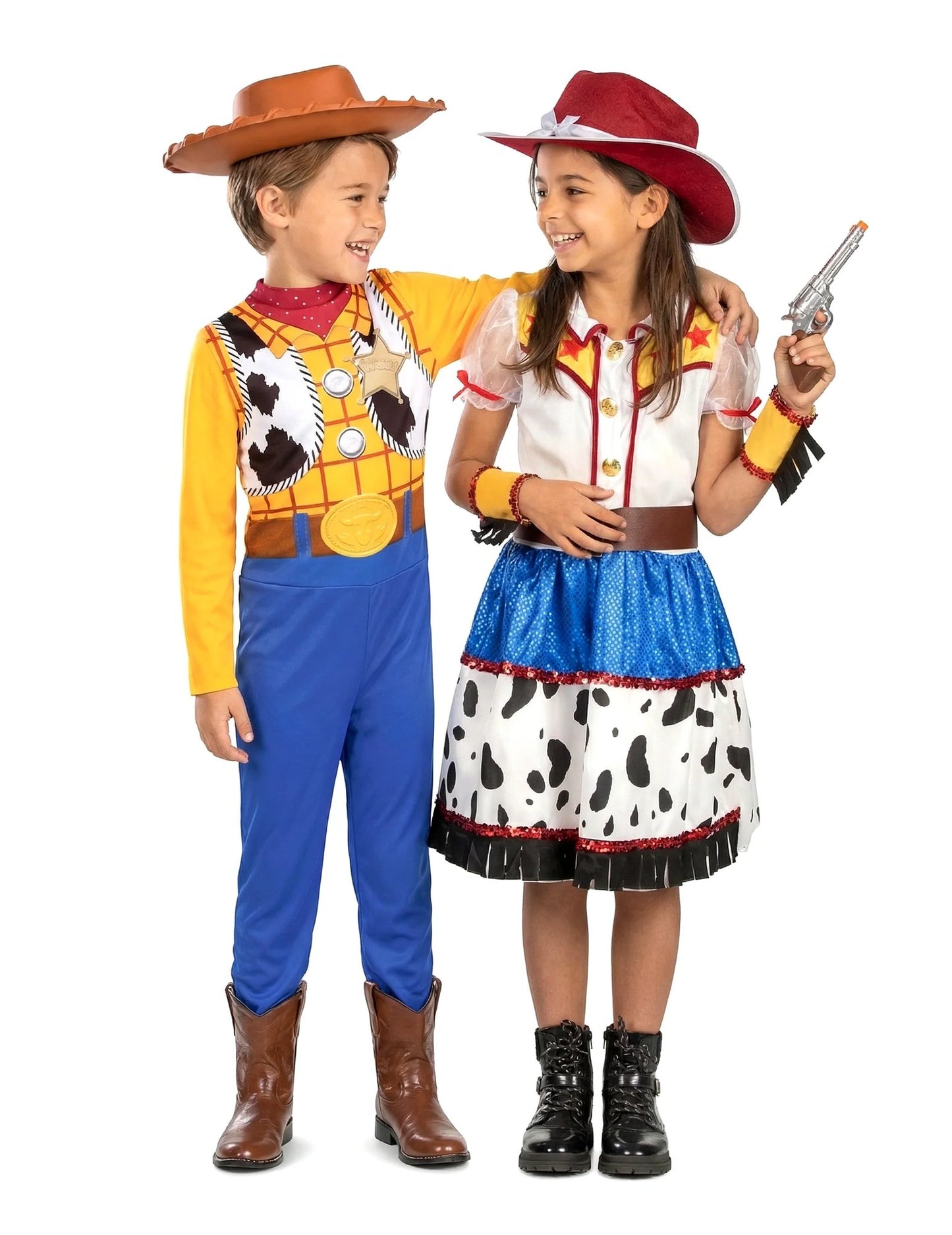 Woody Toy Story™ und Cowgirl Kostüm-Set für Kinder