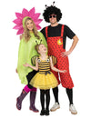 Familien-Fancy-Dress Frühling und Insekten
