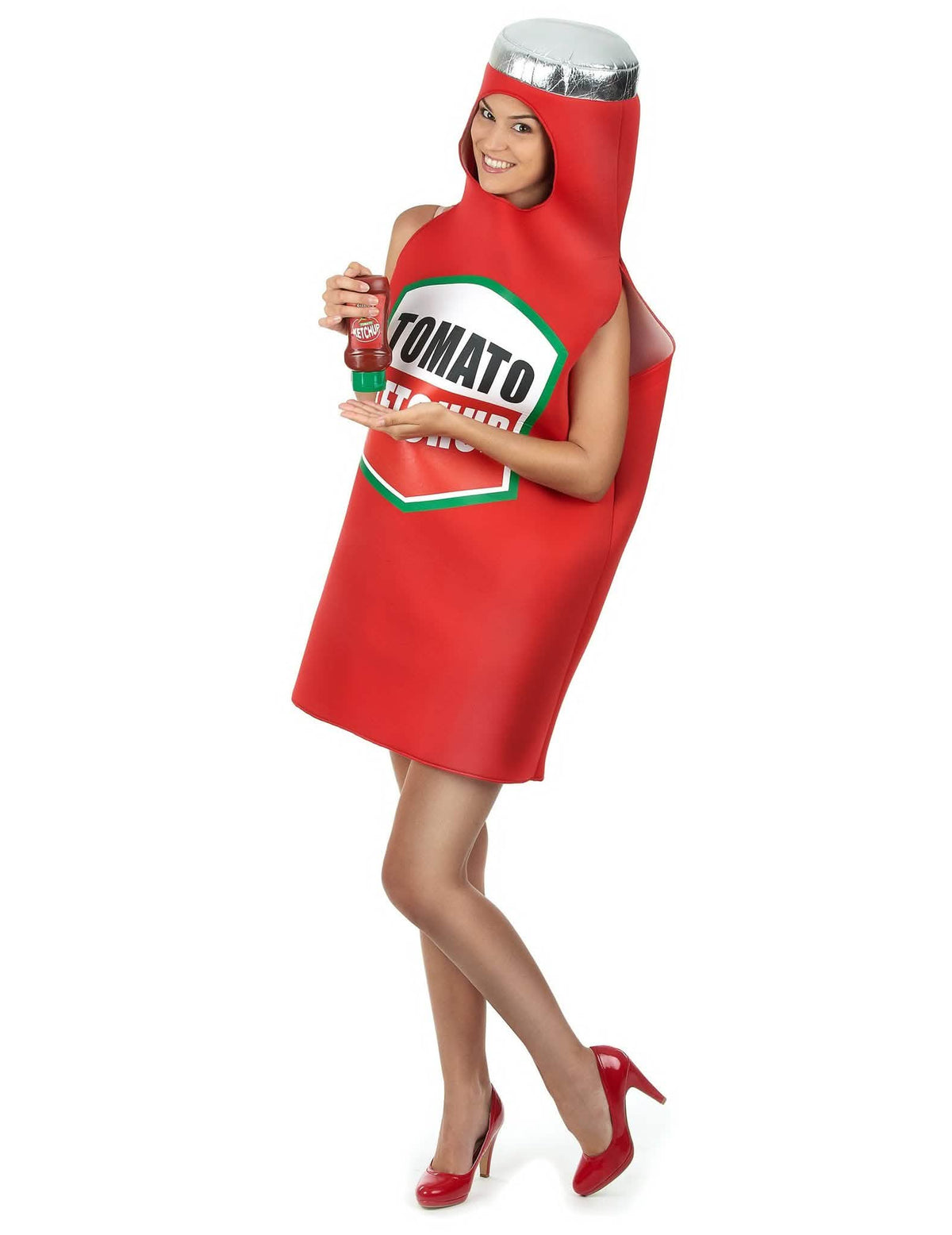 Hot-Dog und Ketchup Paarkostüm für Erwachsene