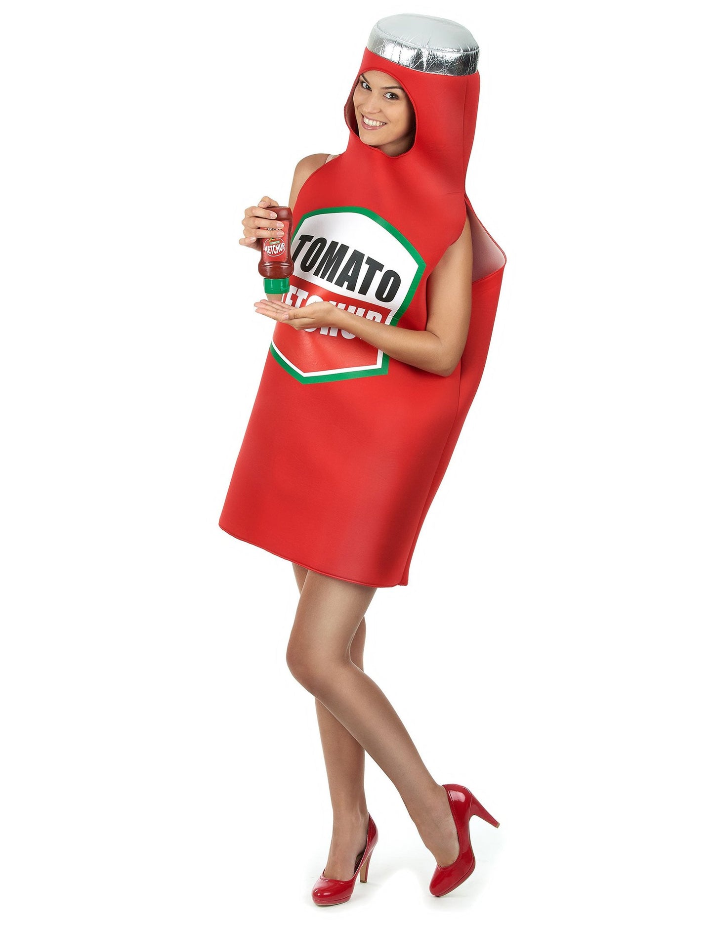 Hot-Dog und Ketchup Paarkostüm für Erwachsene