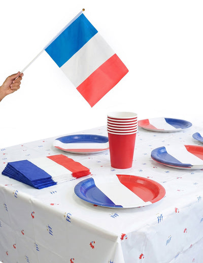 Set Tischdekoration Frankreich-Fan