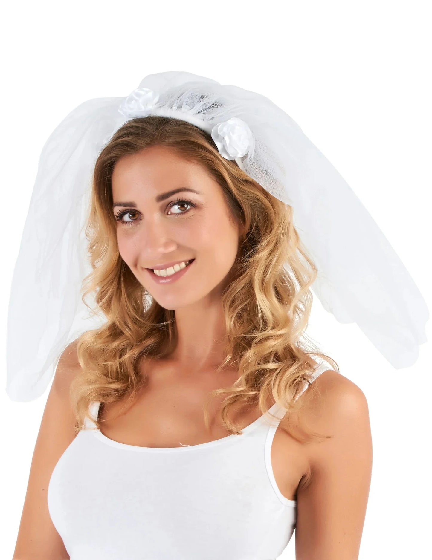 Set aus Accessoires, Schal und Brautschleier für Damen