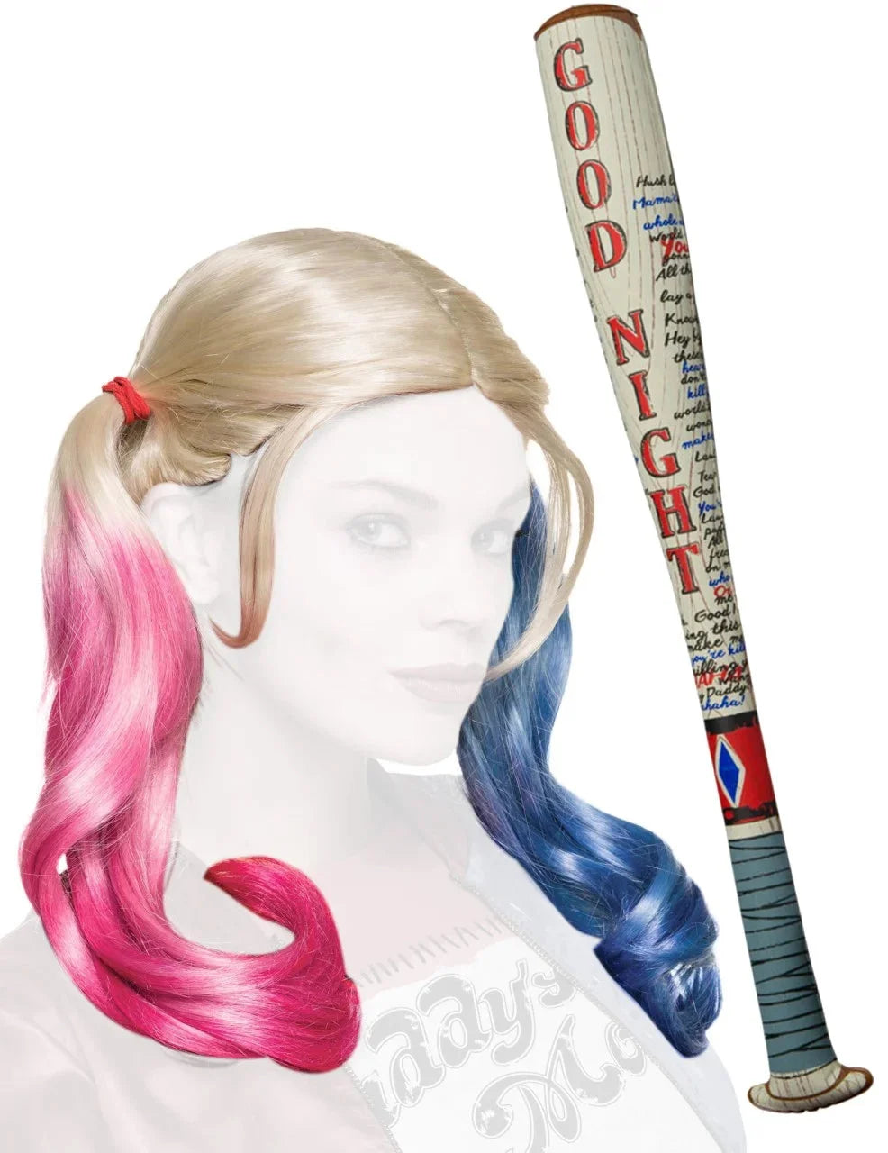 Harley Quinn™ Kostüm-Set 2-teilig