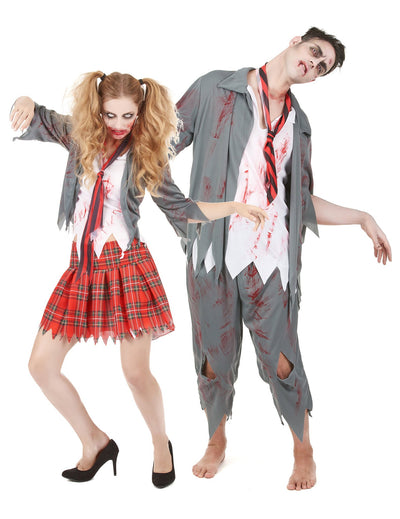 Halloween Paarkostüm Zombie