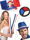 Fan-Set blau-weiß-rot