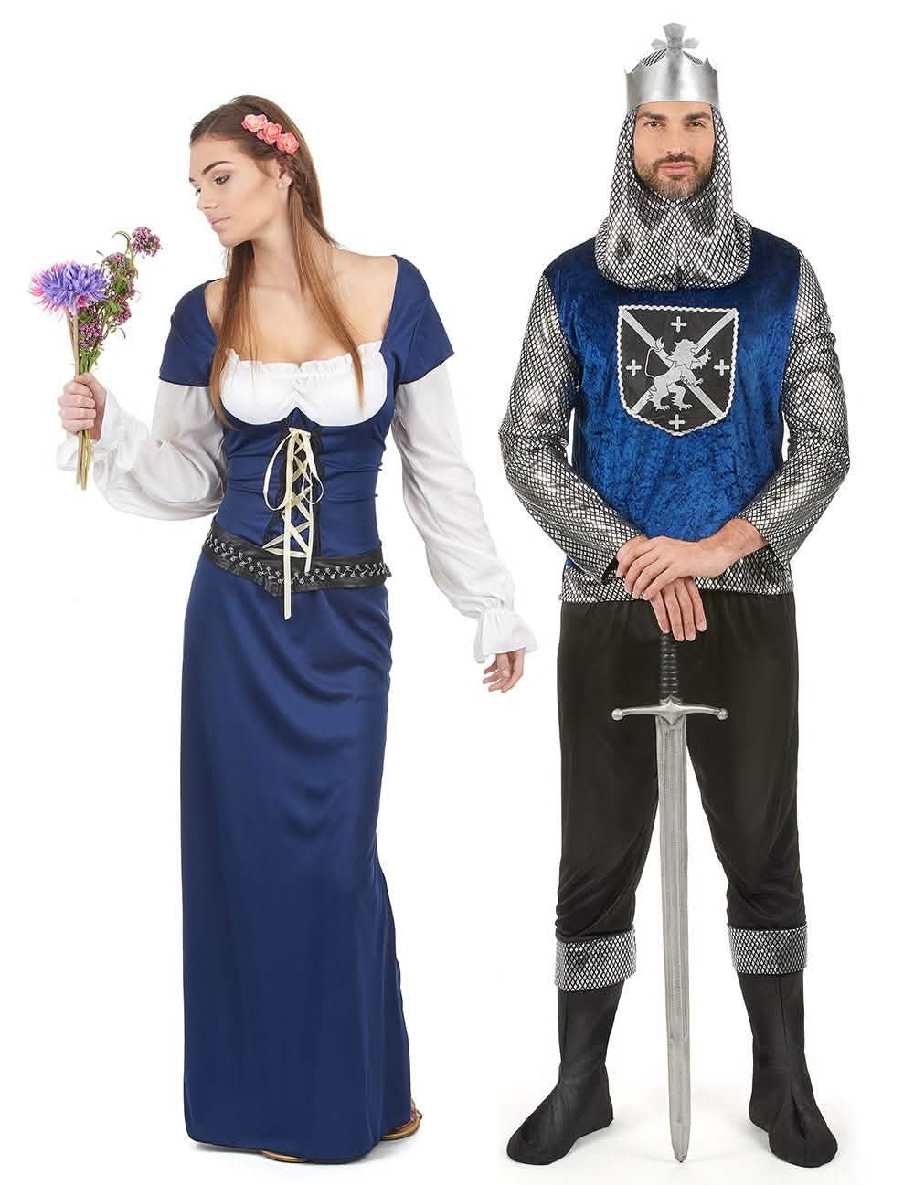 Mittelalter Kostüm und Bayerisches Dirndl Kostüm