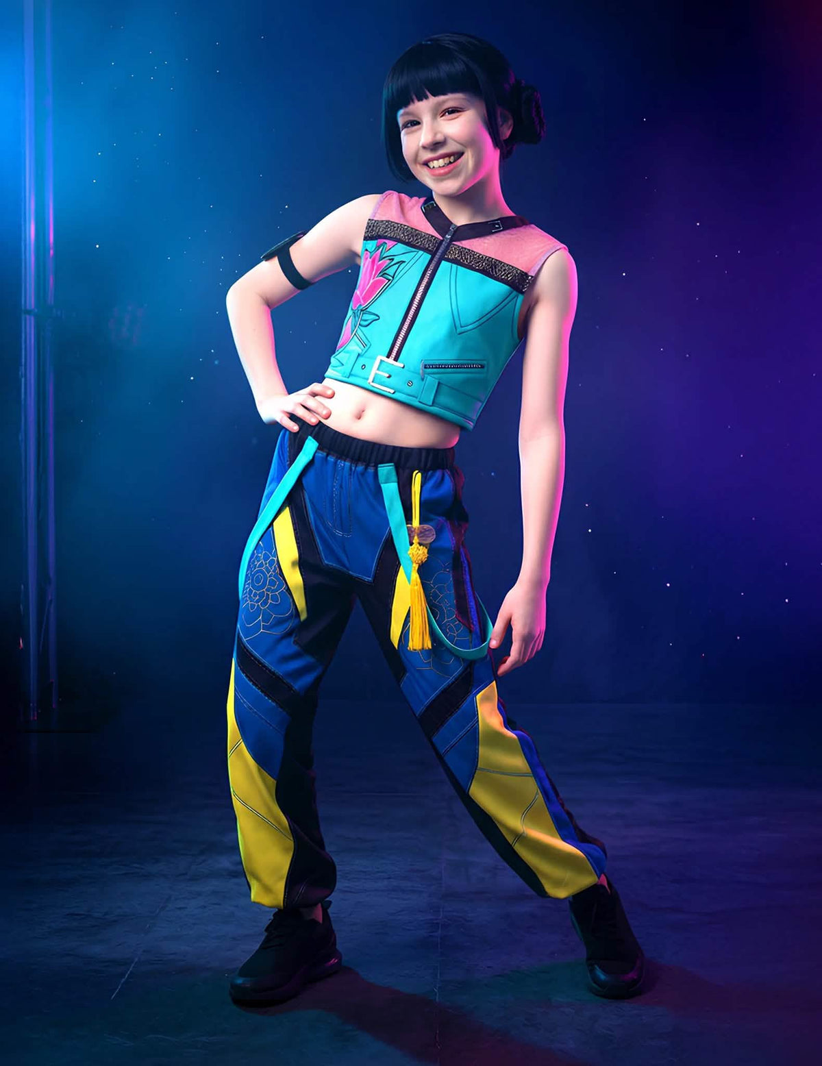 Huntrix™ KPOP Demon Hunters™ Gruppenkostüm für Kinder