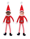 Duo Weihnachtswichtel Elvie und Pimpon