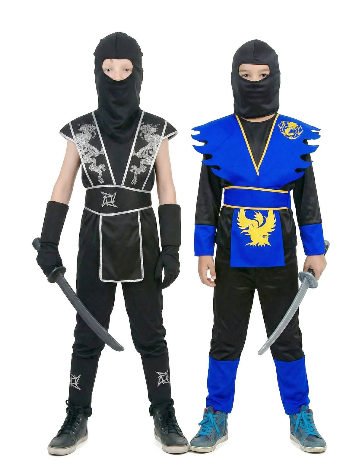 Ninja-Paarkostüm für Kinder