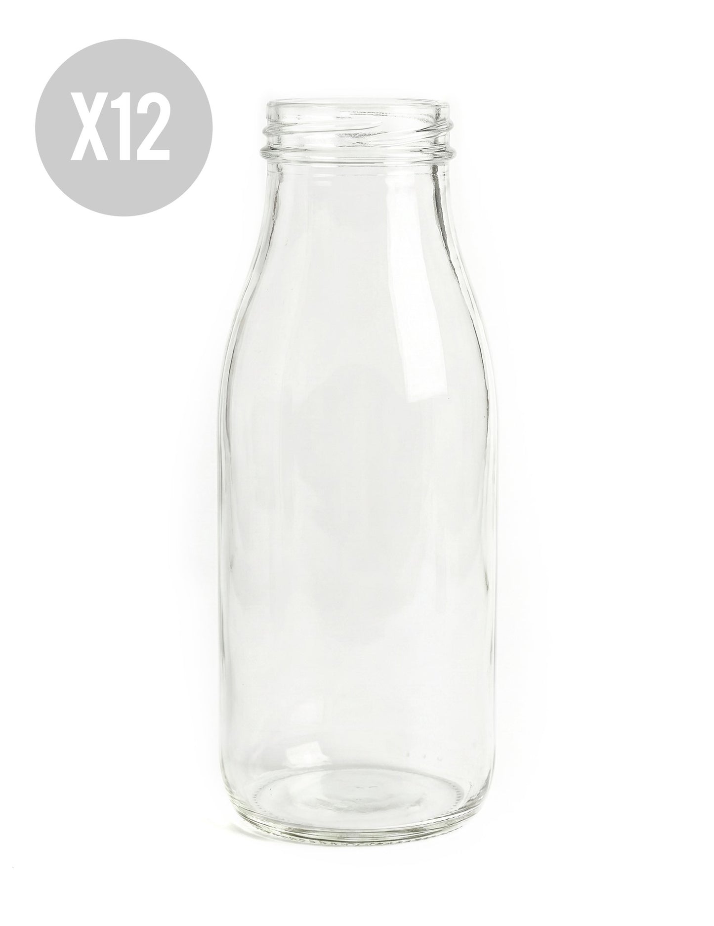 12 Glasflaschen Candy Bar