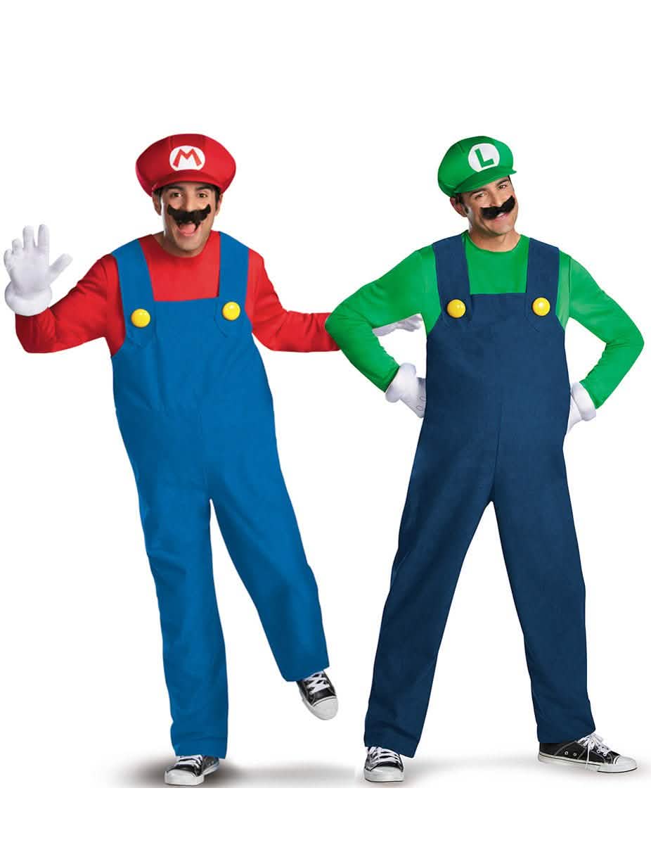 Paarkostüm Mario™ und Luigi™ für Erwachsene