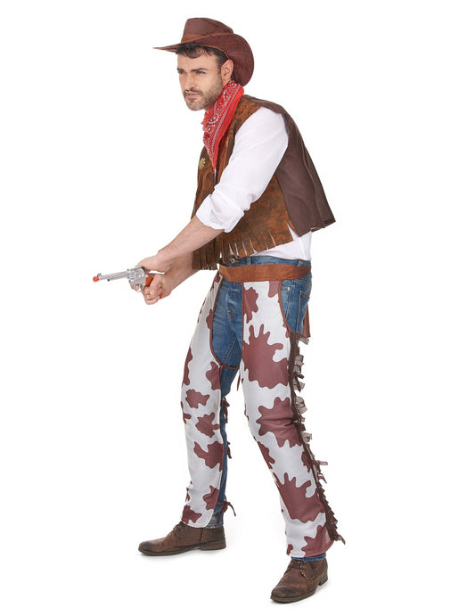 Cowboy-Paarkostüm für Vater und Sohn
