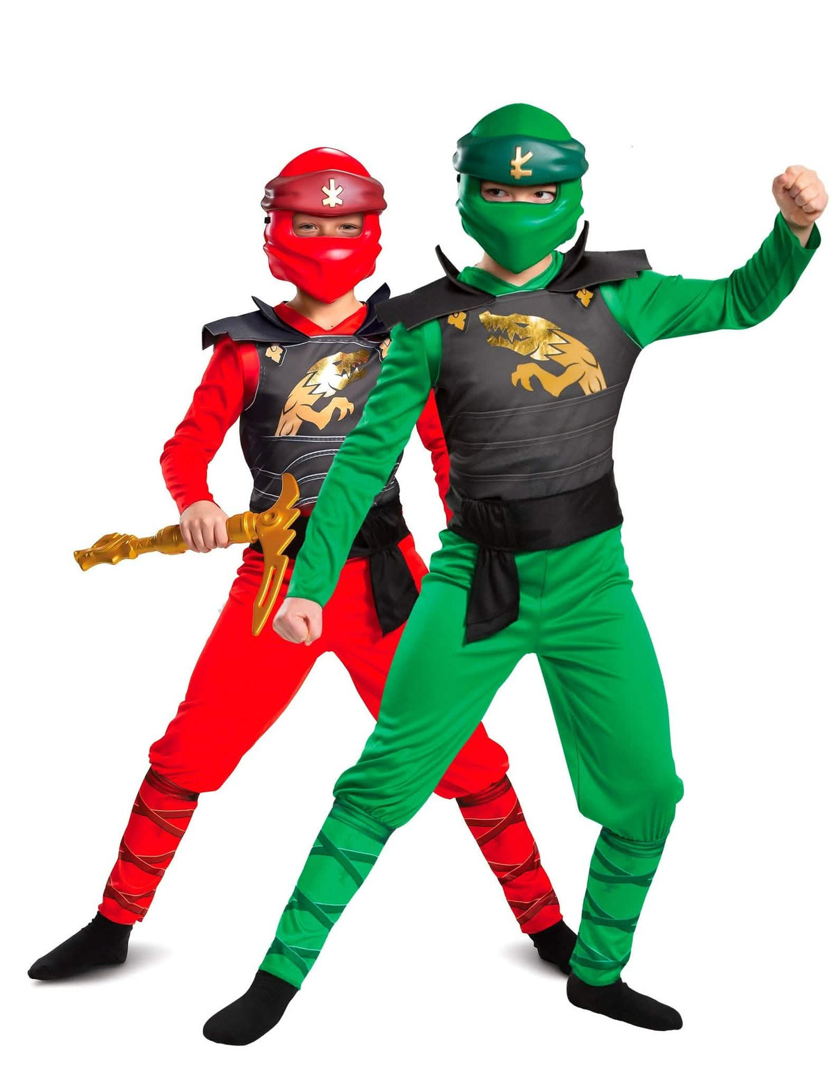 Lego Ninjago™ Partnerkostüm Kai und Lloyd