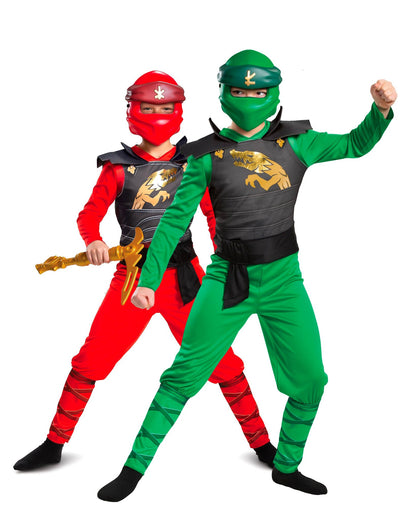 Lego Ninjago™ Partnerkostüm Kai und Lloyd