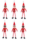 6er-Set freche Weihnachtswichtel