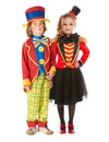 Zirkus Clowns Paarkostüm Junge und Mädchen