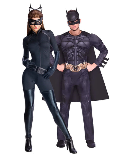 Batman™ und Catwoman™ Paarkostüm für Erwachsene
