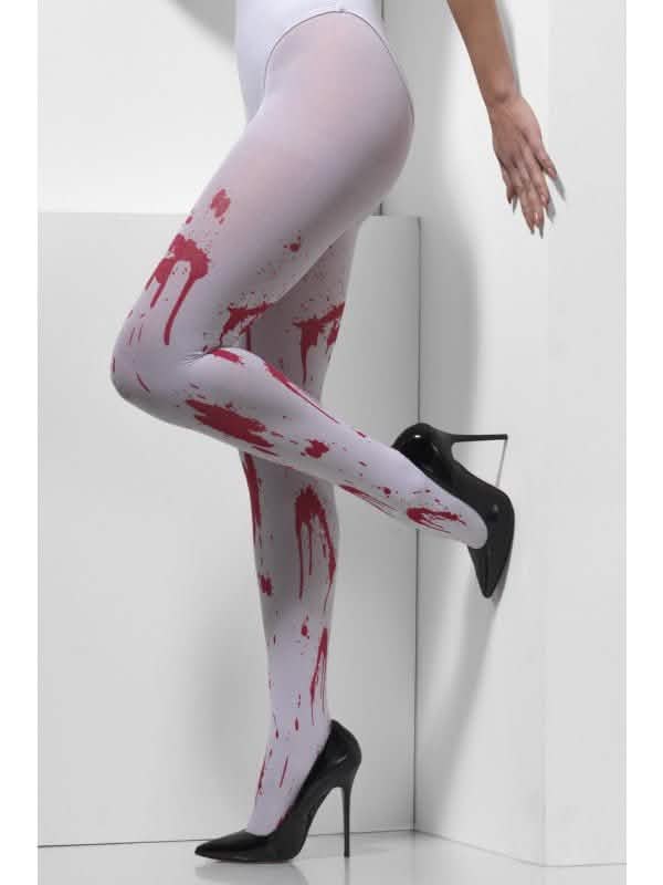 Zombie-Schulmädchen-Kostüm und Kostüm-Accessoires für Damen 3-teilig bunt