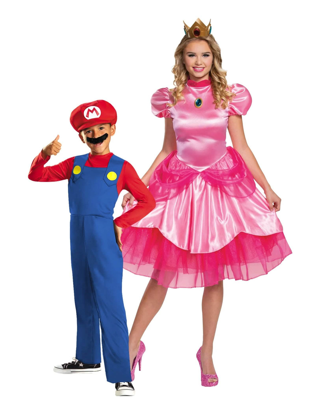 Mario™ und Peach™ Nintendo™ Erwachsene und Kind
