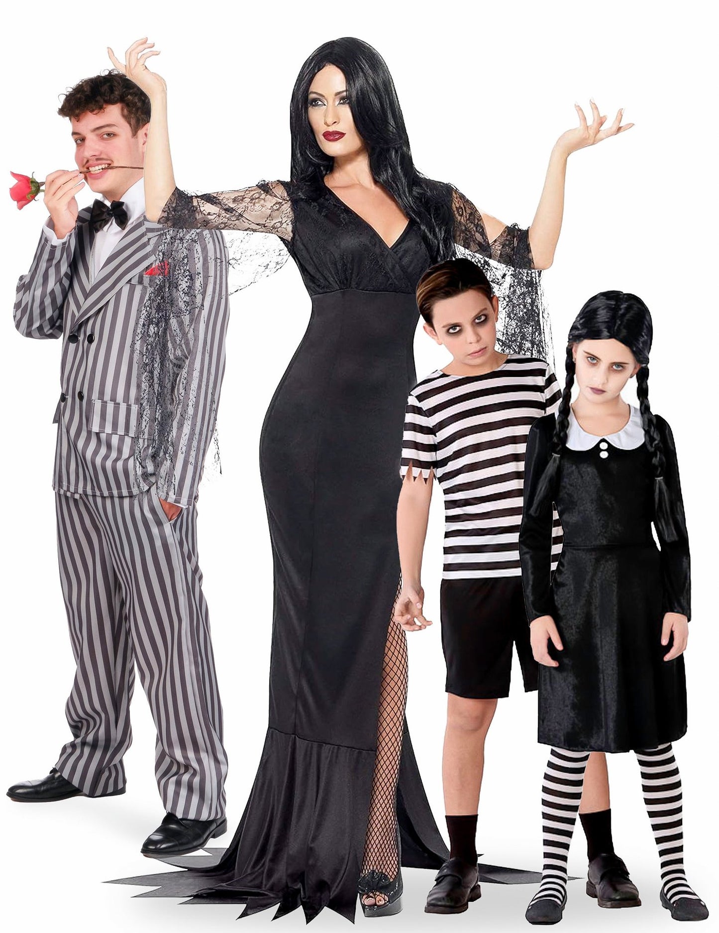 Morbides Familienkostüm