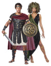 Paarkostüm Gladiator und Medusa Erwachsene