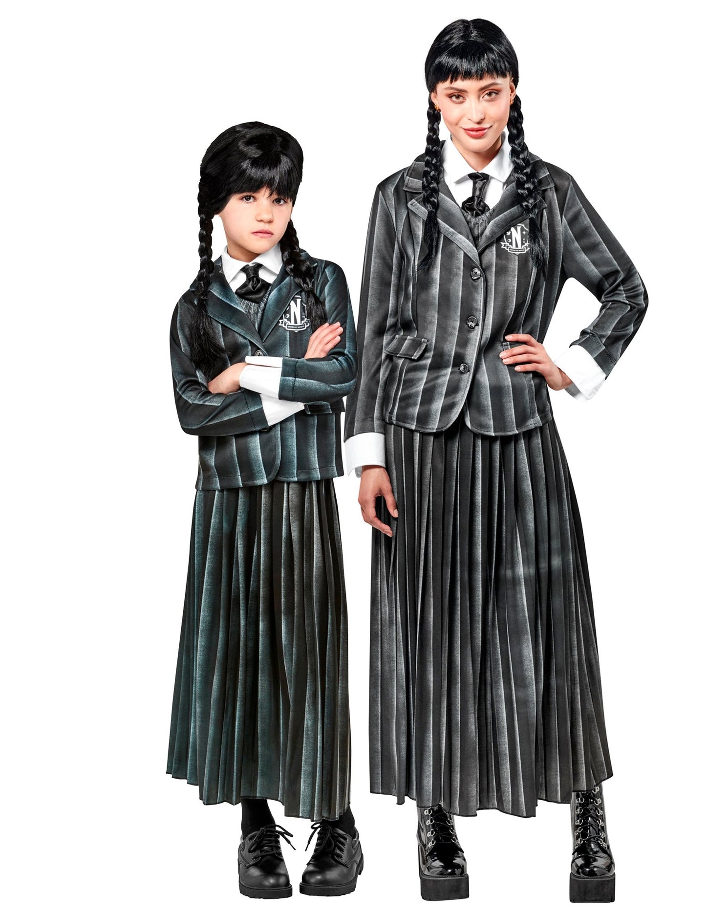 Paarkostüm Wednesday Addams™ Mutter Tochter