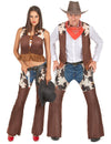 Paarkostüm Cowboy für Erwachsene