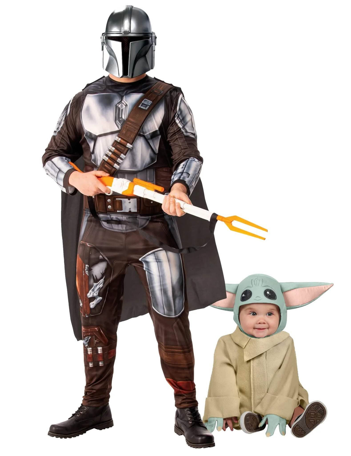 Paarkostüm Star Wars™ Mandalorianer™ und Baby Yoda™