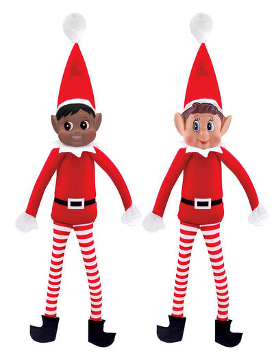 Duo Weihnachtswichtel Elfie und Clochette
